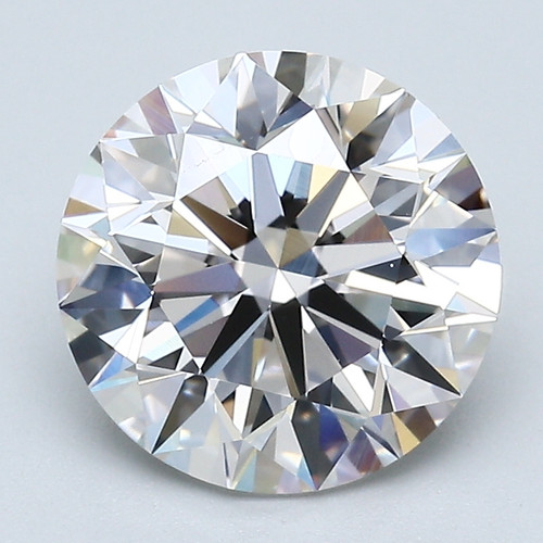3.22 Carat Round Cut Diamond