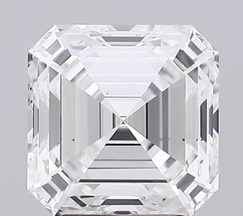 3.68 Carat Asscher Lab Grown