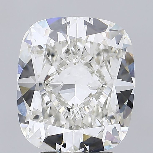 4.47 Carat Cushion Lab Grown
