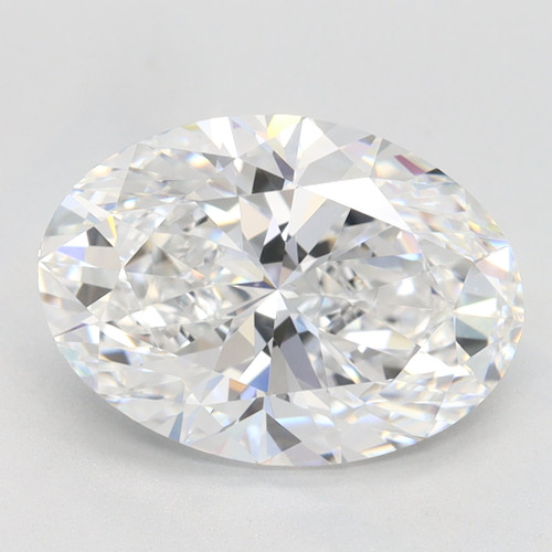 2.77 Carat Oval Lab Grown
