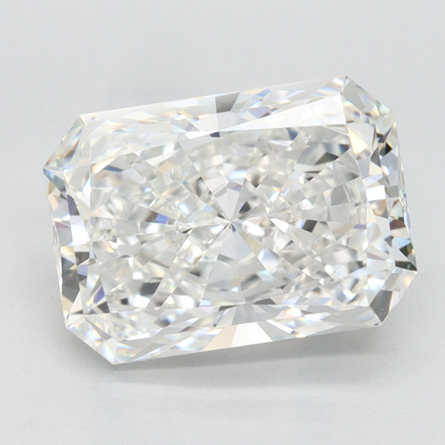 3.90 Carat Radiant Lab Grown