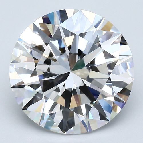 4.71 Carat Round Cut Diamond