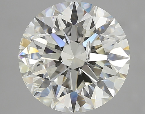 3.66 Carat Round Cut Diamond