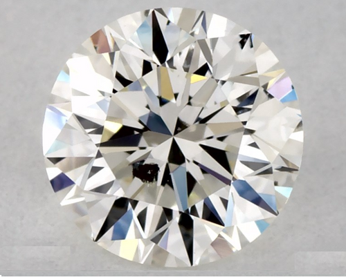 0.53 Carat Round Cut Diamond