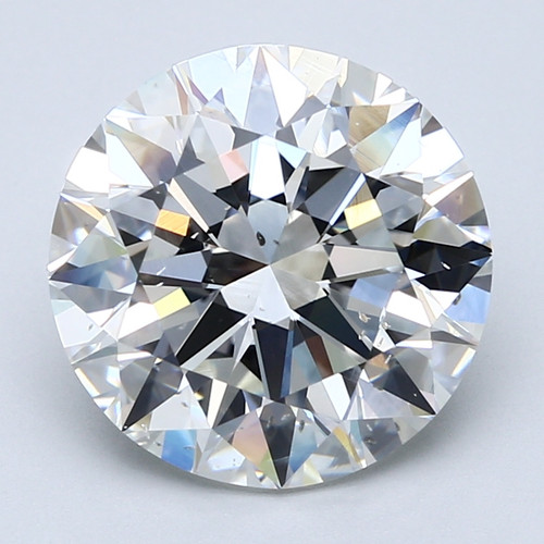 5.66 Carat Round Cut Diamond