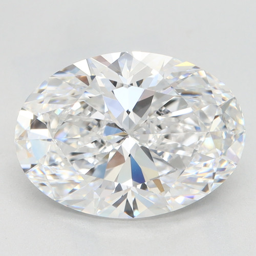 2.90 Carat Oval Lab Grown