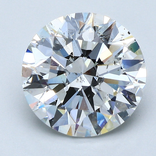 3.91 Carat Round Cut Diamond