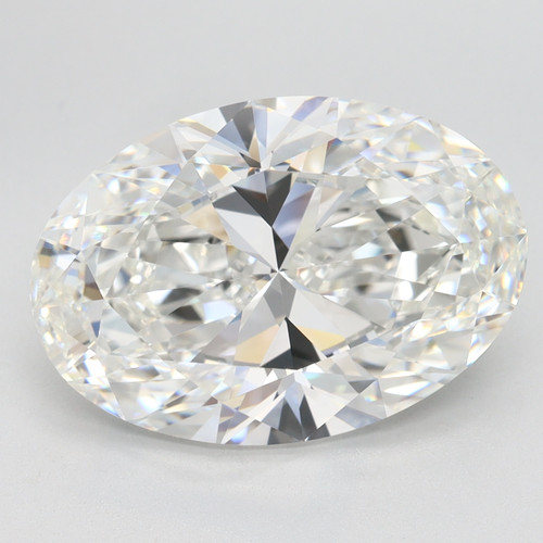 5.69 Carat Oval Lab Grown