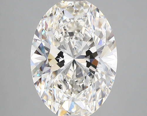 3.66 Carat Oval Lab Grown