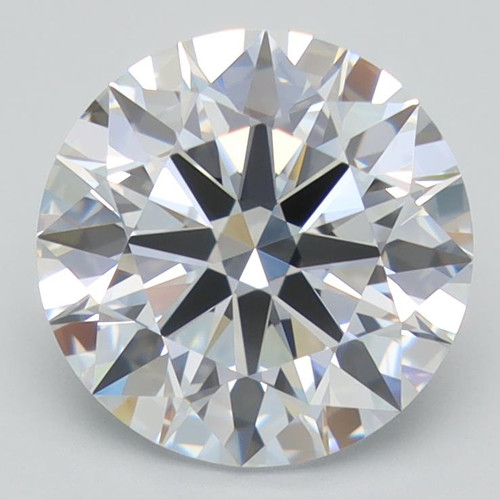 2.93 Carat Round Cut Lab Grown