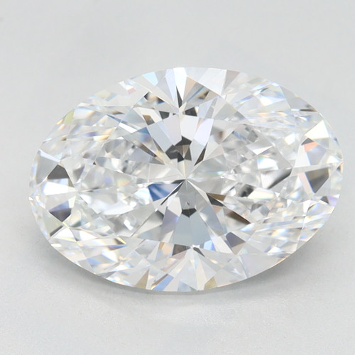 2.78 Carat Oval Lab Grown