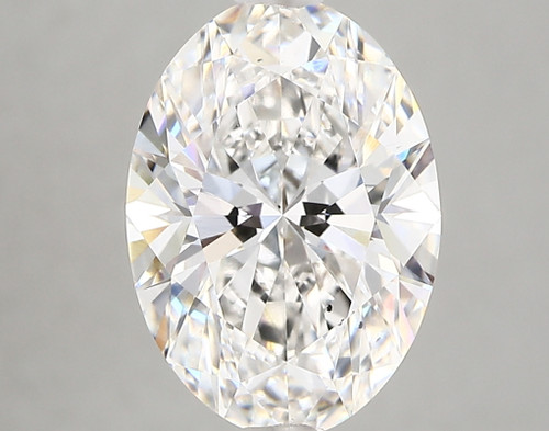 3.25 Carat Oval Lab Grown