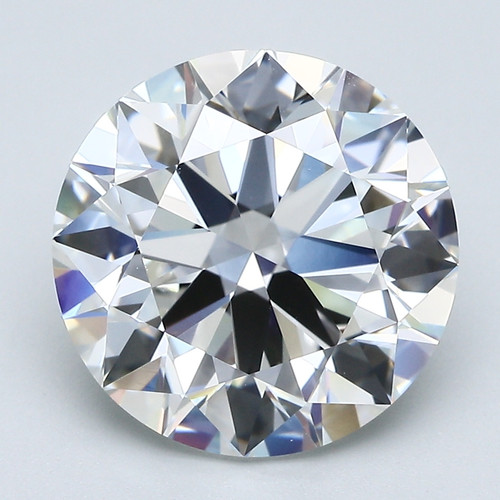 5.55 Carat Round Cut Diamond