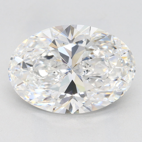 2.77 Carat Oval Lab Grown