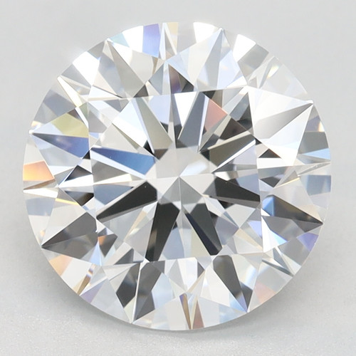 2.88 Carat Round Cut Lab Grown 2.88 Carat Round Cut Lab Grown