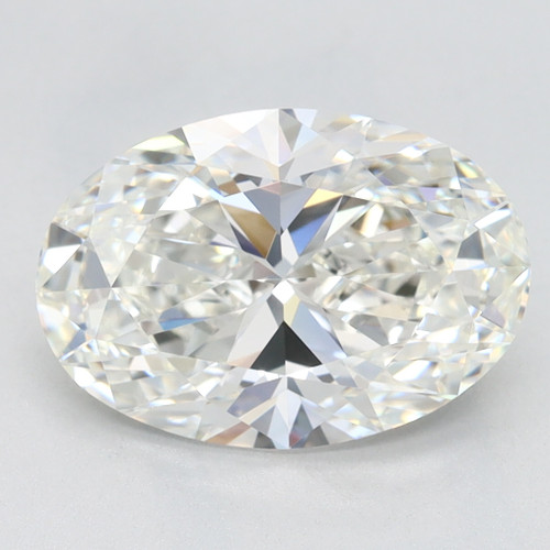2.45 Carat Oval Lab Grown