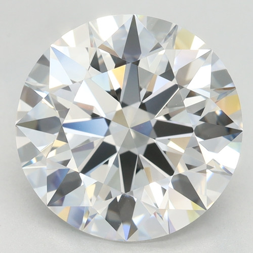 4.03 Carat Round Cut Lab Grown