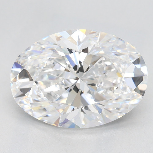 2.43 Carat Oval Lab Grown