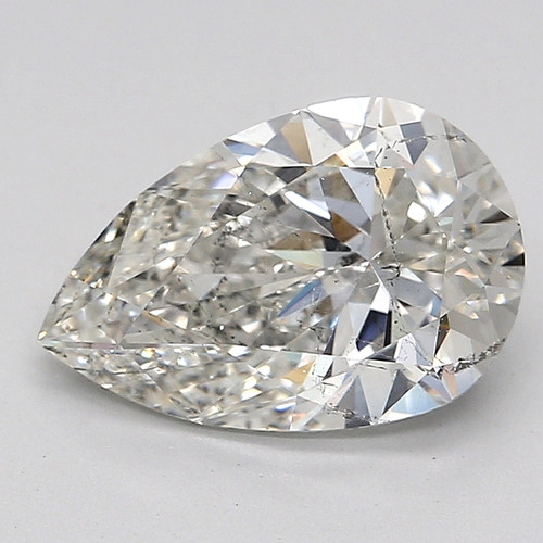 2.52 Carat Pear Diamond