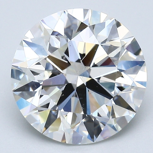 4.04 Carat Round Cut Diamond