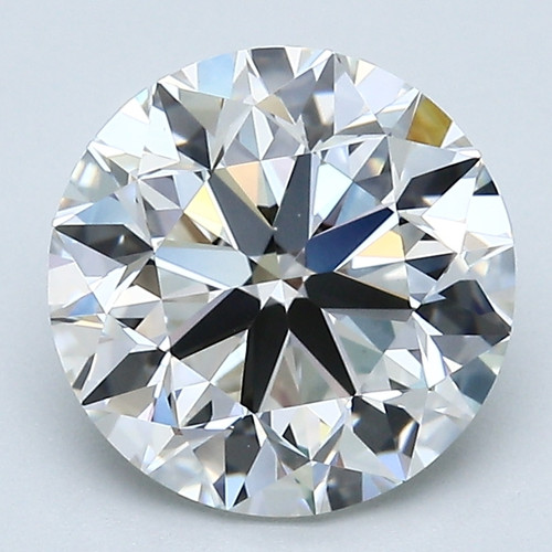 3.02 Carat Round Cut Diamond
