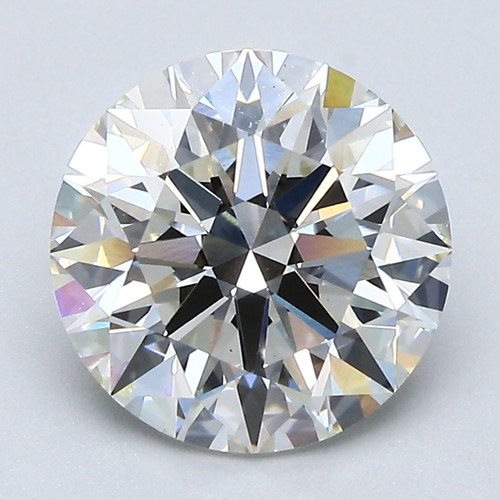 2.58 Carat Round Cut Lab Grown