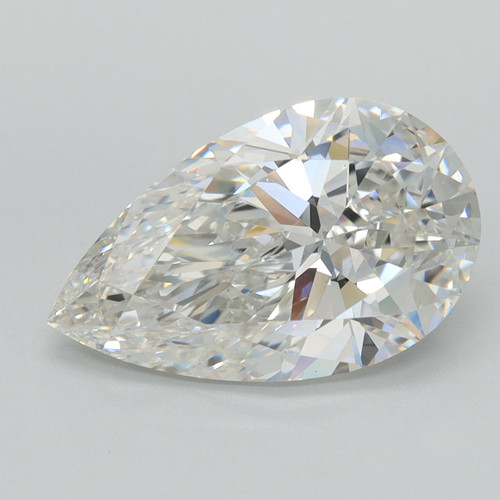 3.52 Carat Pear Lab Grown
