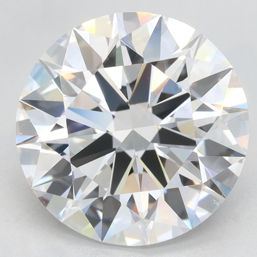 3.30 Carat Round Cut Lab Grown