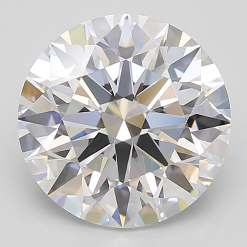 2.81 Carat Round Cut Lab Grown