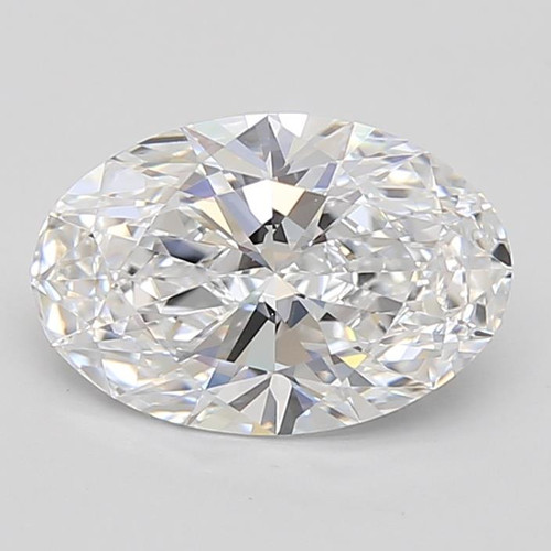 1.37 Carat Oval Lab Grown