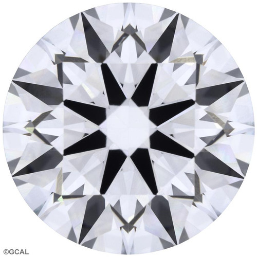 2.58 Carat Round Cut Lab Grown
