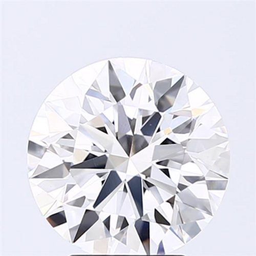 3.03 Carat Round Cut Lab Grown