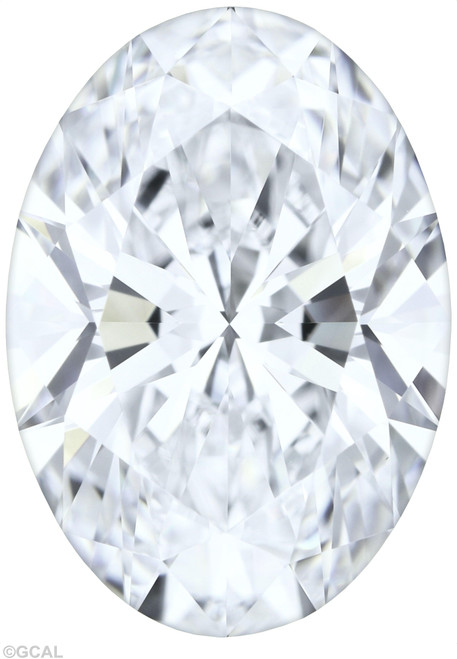 1.53 Carat Oval Lab Grown