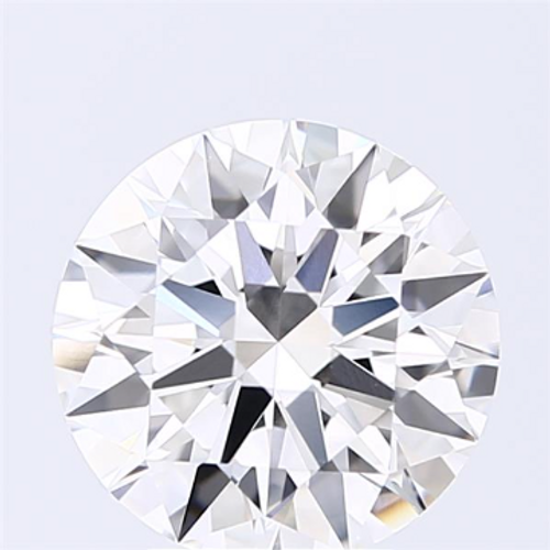 3.03 Carat Round Cut Lab Grown