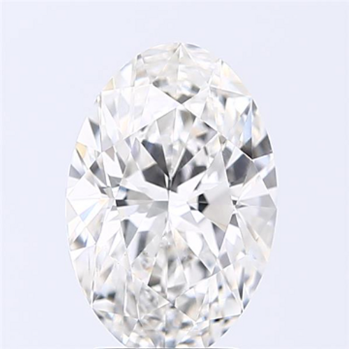 2.67 Carat Oval Lab Grown
