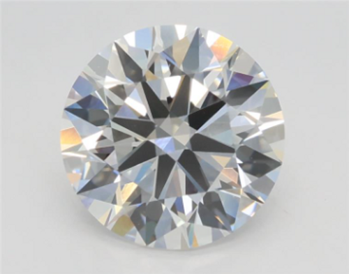 2.06 Carat Round Cut Lab Grown
