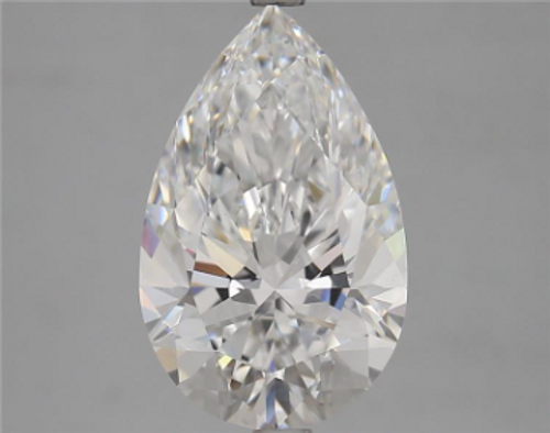 4.01 Carat Pear Lab Grown