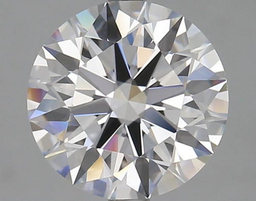 3.01 Carat Round Cut Lab Grown