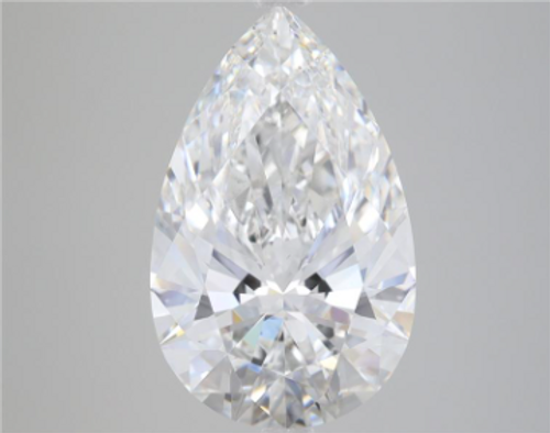 4.25 Carat Pear Lab Grown