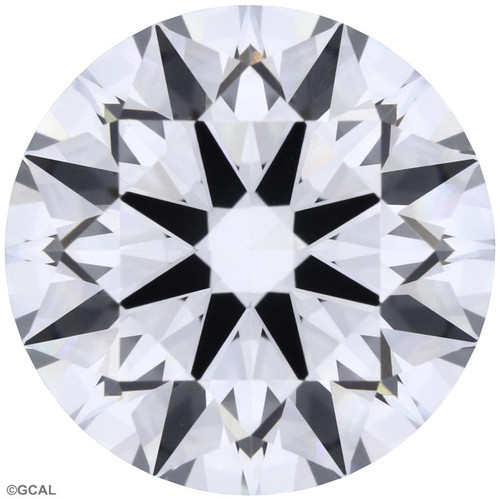 3.09 Carat Round Cut Lab Grown