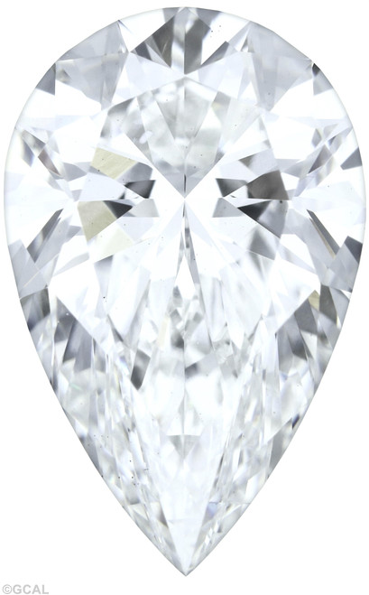 1.76 Carat Pear Lab Grown