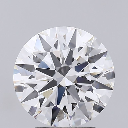 2.73 Carat Round Cut Lab Grown