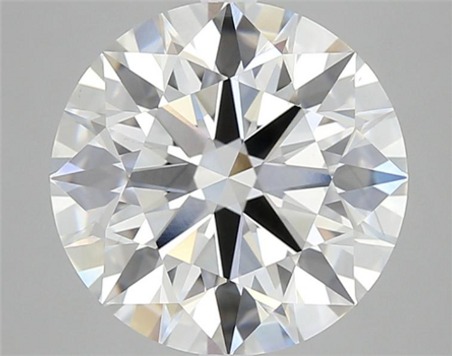 5.52 Carat Round Cut Lab Grown