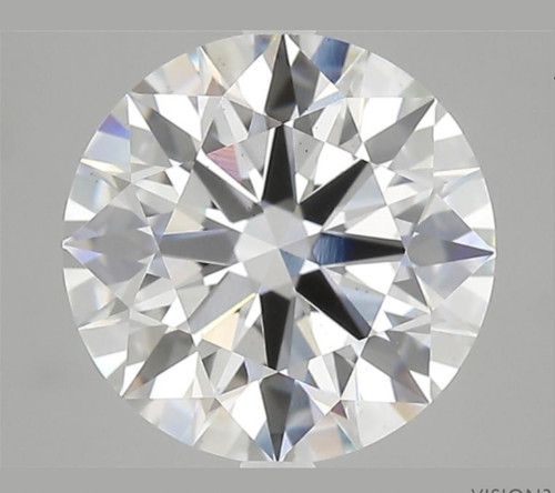 4.53 Carat Round Cut Lab Grown