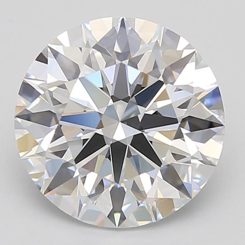 2.71 Carat Round Cut Lab Grown