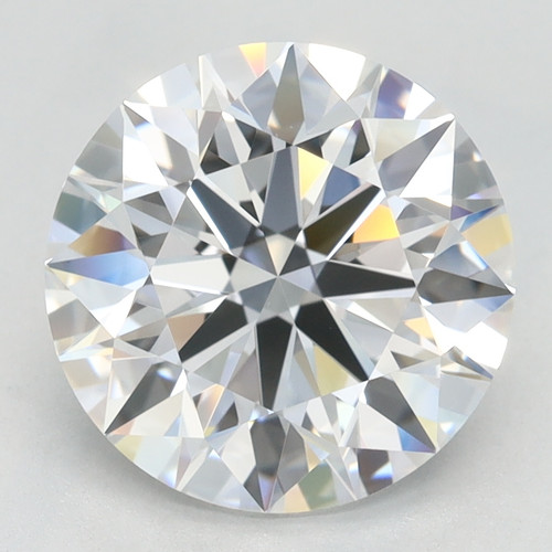 2.82 Carat Round Cut Lab Grown