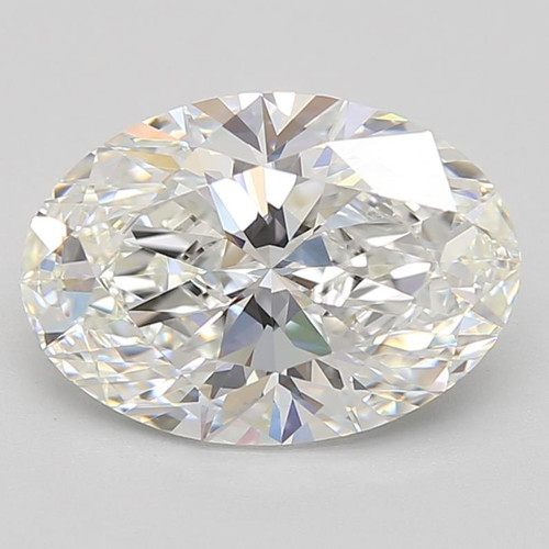 2.67 Carat Oval Lab Grown