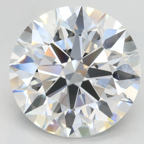 4.34 Carat Round Cut Lab Grown