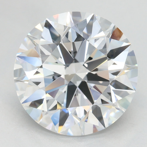 4.47 Carat Round Cut Lab Grown