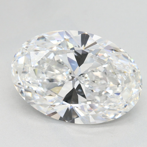 2.56 Carat Oval Lab Grown